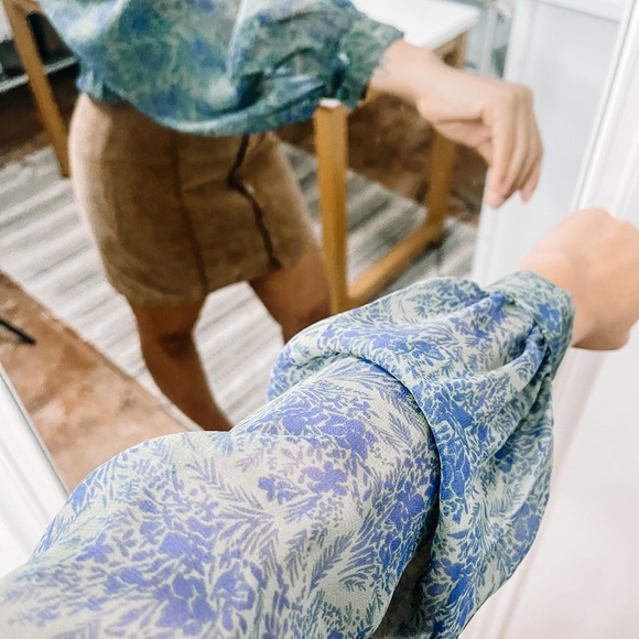 The Real Real: 3.1 Phillip Lim Sheer V neck blouse with embellishments Sz 4 - Picture 3 of 16